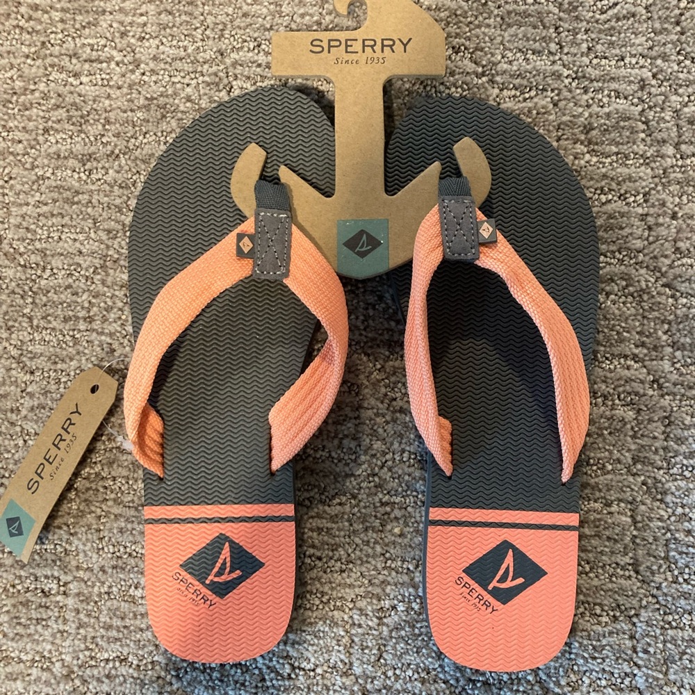 Brand New Pink Sperry Flip Flop